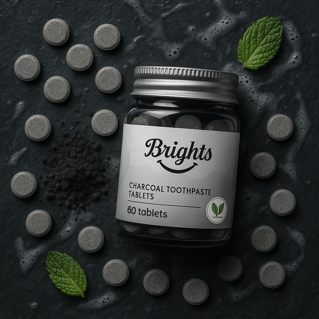 Charcoal Mint - Toothpaste tablets