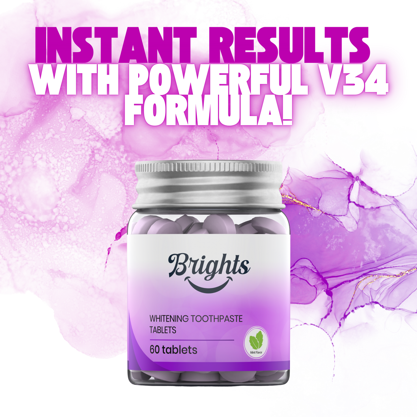 Purple Mint - Whitening Toothpaste tablets