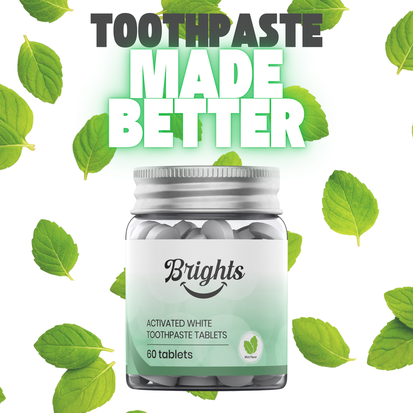Activated Mint - Toothpaste tablets