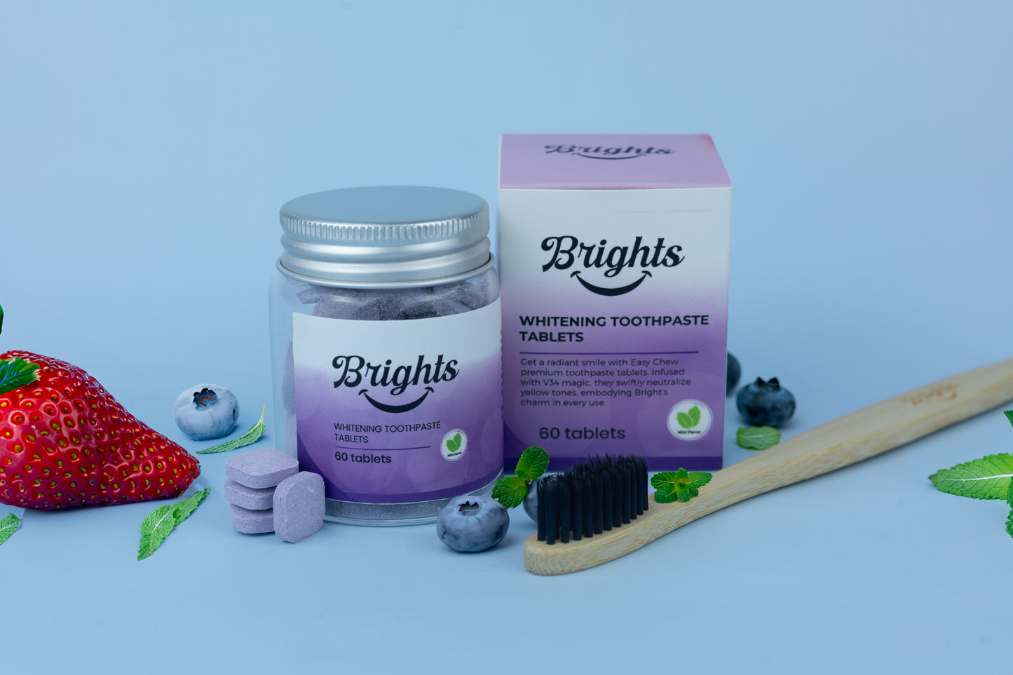 Purple Mint - Whitening Toothpaste tablets